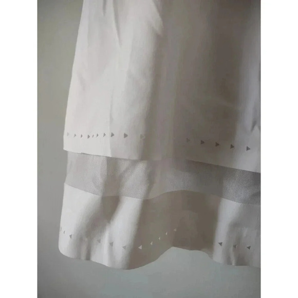 Athleta Stealth TruCool Skort Skirt Tennis Golf White Size Large Athleisure - Picture 3 of 7